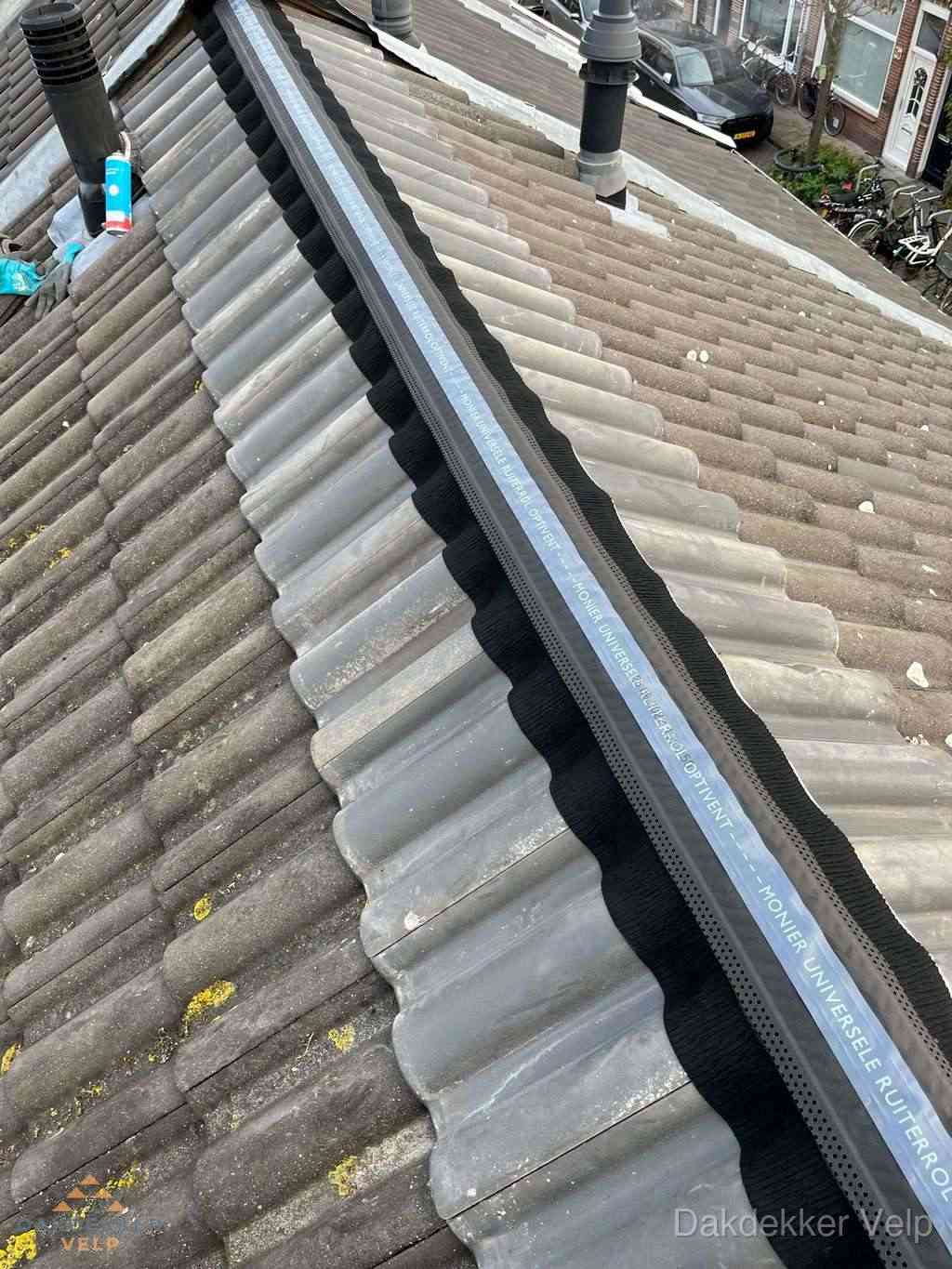 Dakrenovatie plat dak met bitumen dakbedekking in Velp