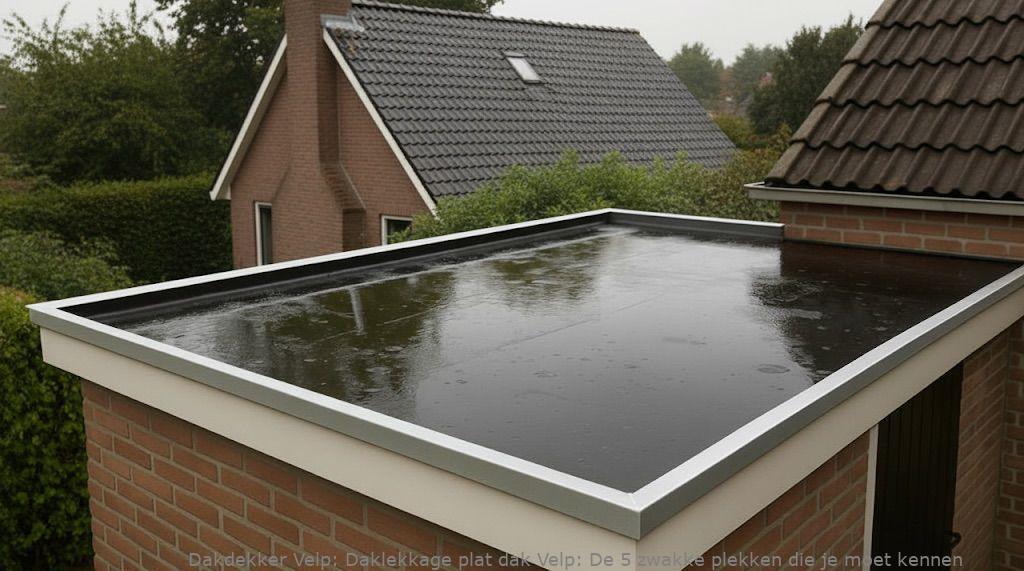 Daklekkage Plat Dak Velp